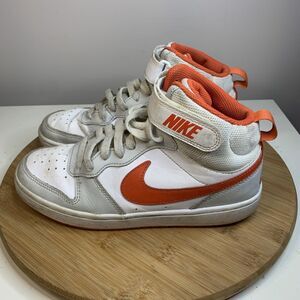 Nike Court Borough Mid 2 CD7782-008 White Basketball Womens Size 7 Shoes